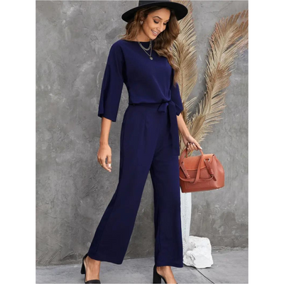 Damen Elegante Jumpsuit | Weites Bein