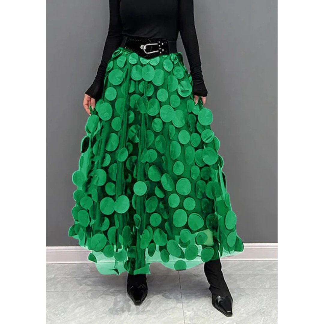 Damen A Linie Midi Rock | Elegante