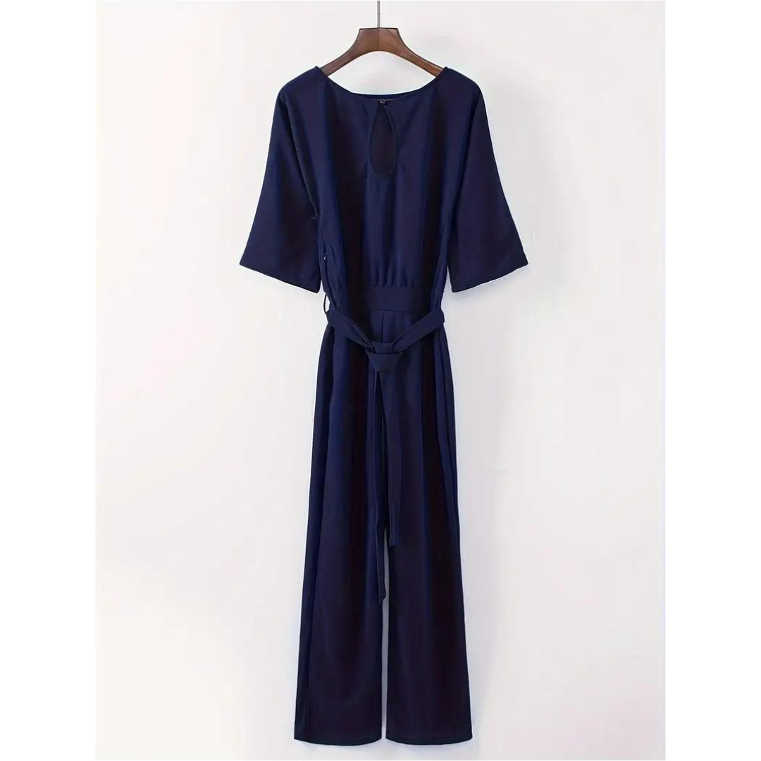Damen Elegante Jumpsuit | Weites Bein