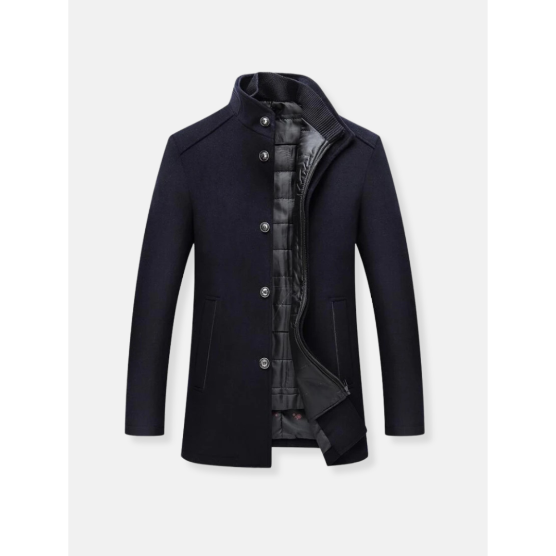 Herren Warme Winter Trench Mantel | Langarm