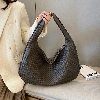 Damen Geflochtene Hobo Tasche | Elegante