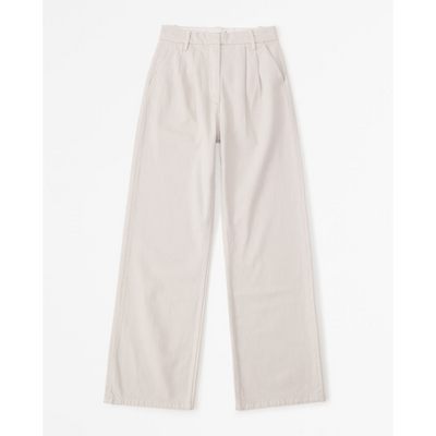 Damen Weite Beine Hosen | Hohe Taille