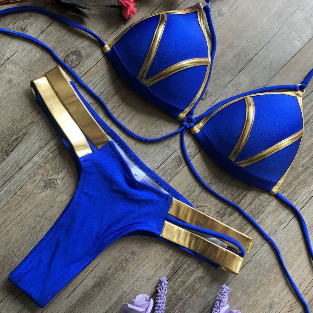 Damen Dreieck Bikini Set | Bequeme