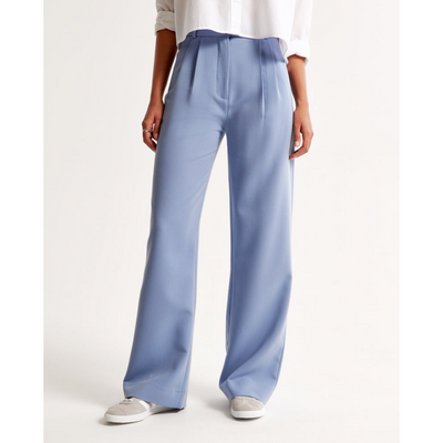 Damen Weite Beine Hosen | Hohe Taille