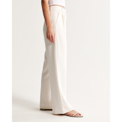 Damen Weite Beine Hosen | Hohe Taille