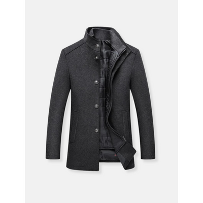 Herren Warme Winter Trench Mantel | Langarm