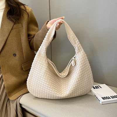Damen Geflochtene Hobo Tasche | Elegante