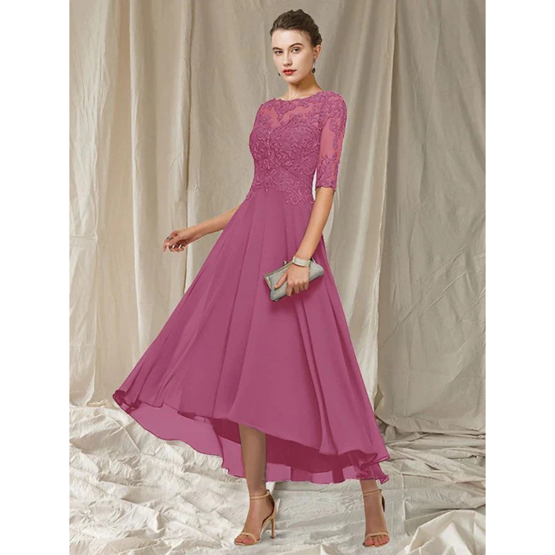 Damen Elegante Eine Linie Kleid | Midi