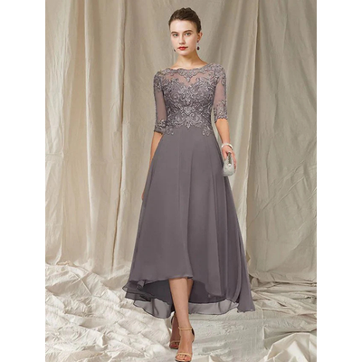 Damen Elegante Eine Linie Kleid | Midi