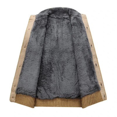 Herren Winter Langarm Strick Strickjacke | Warme