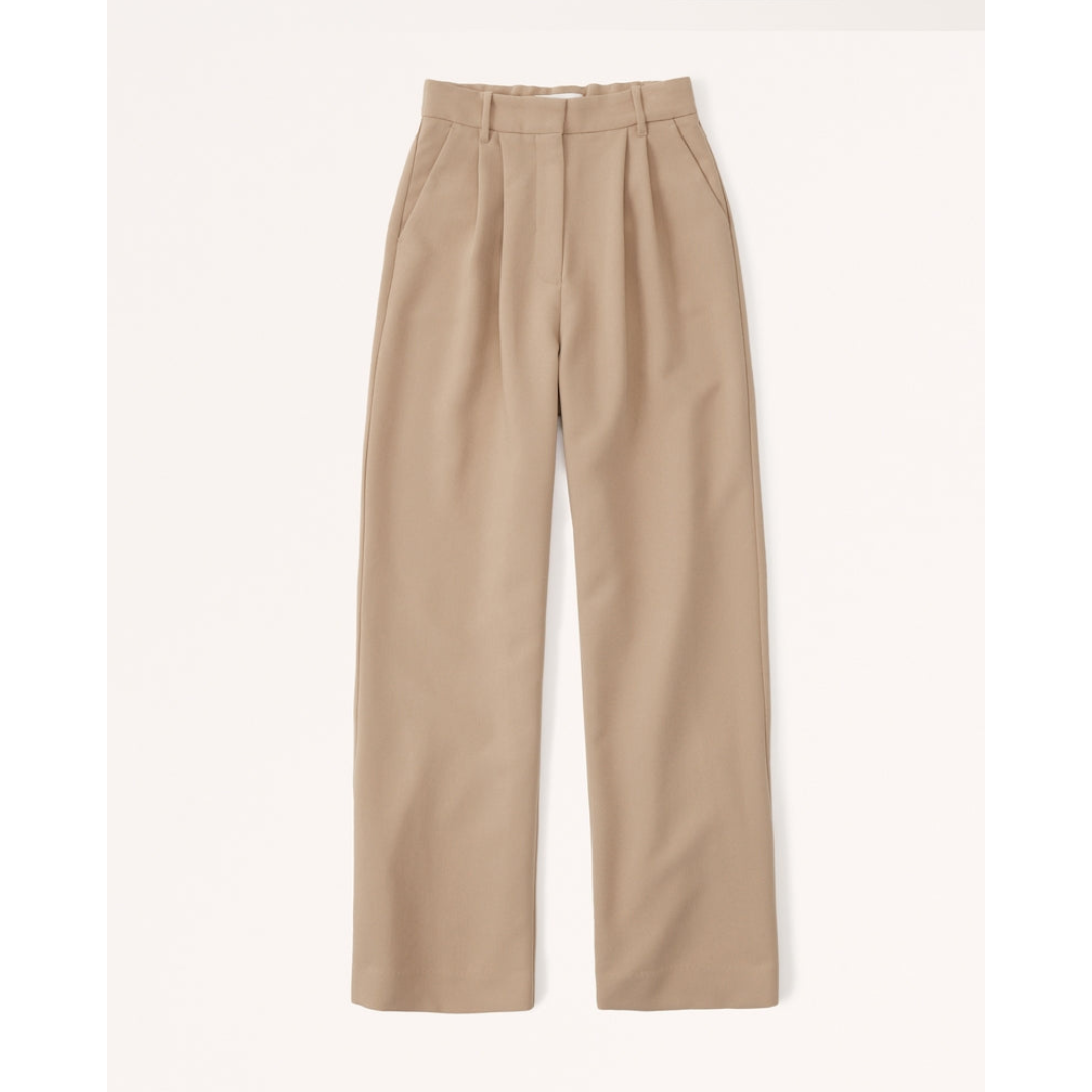 Damen Weite Beine Hosen | Hohe Taille