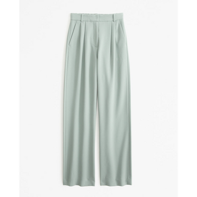 Damen Weite Beine Hosen | Hohe Taille