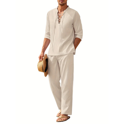 Herren Zweiteiliges Bequemes Set | Lässig