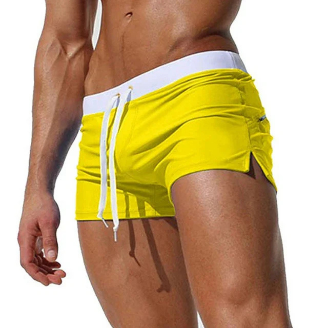 Herren Schnell Trocknende Badeshorts | Kordelzug