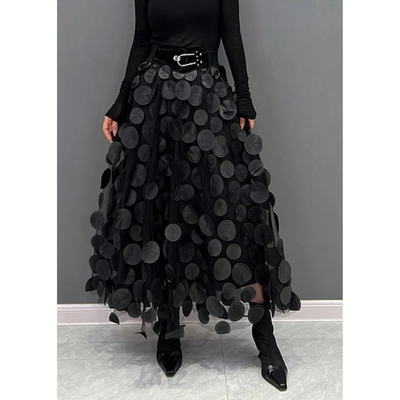 Damen A Linie Midi Rock | Elegante