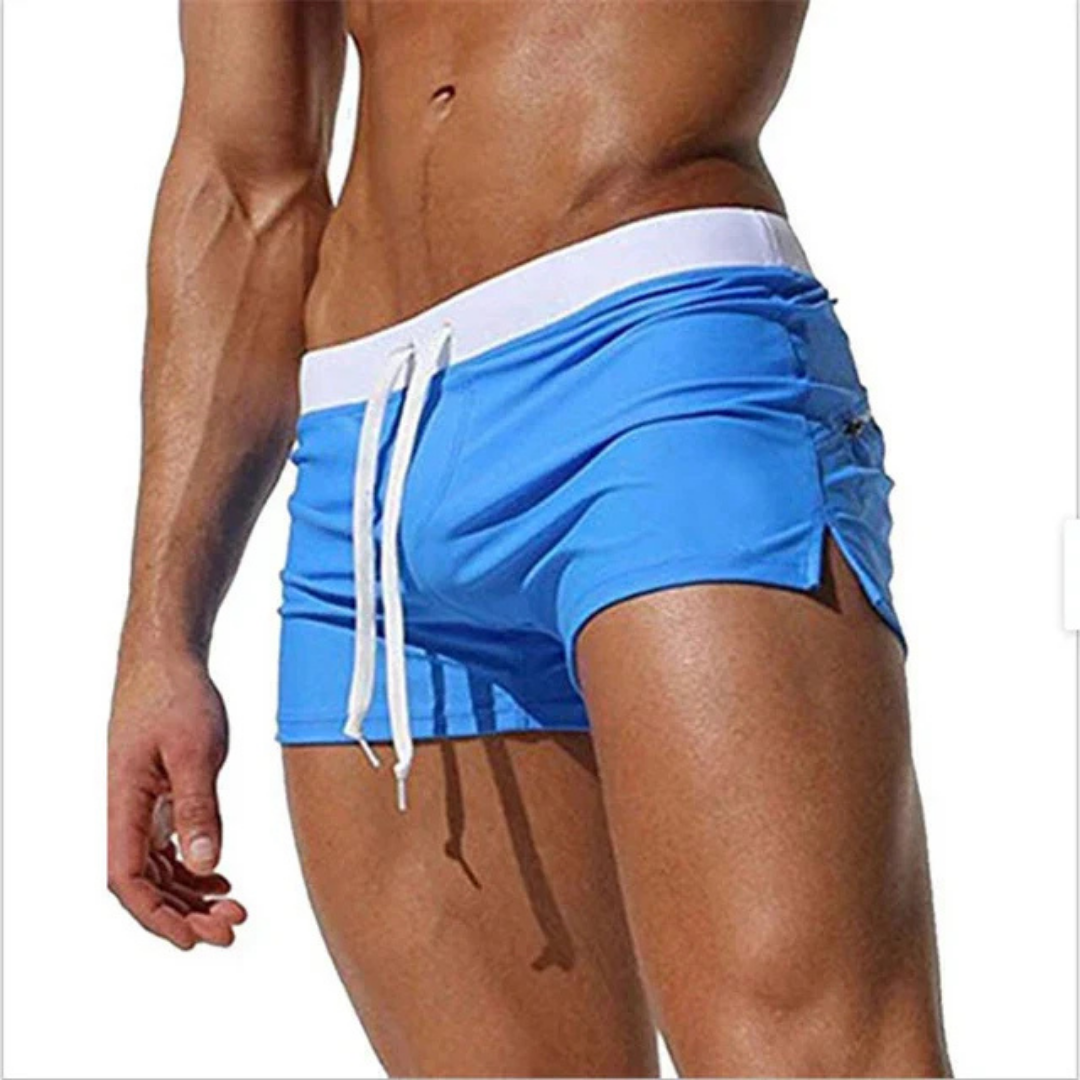 Herren Schnell Trocknende Badeshorts | Kordelzug