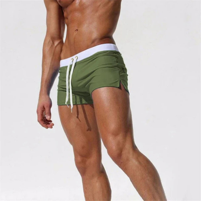 Herren Schnell Trocknende Badeshorts | Kordelzug