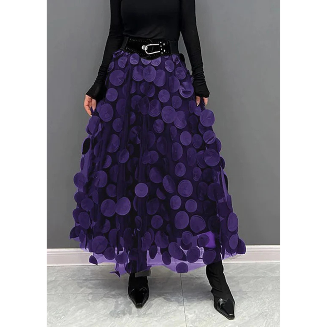 Damen A Linie Midi Rock | Elegante