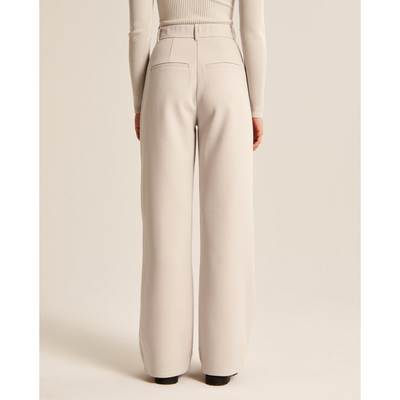 Damen Weite Beine Hosen | Hohe Taille