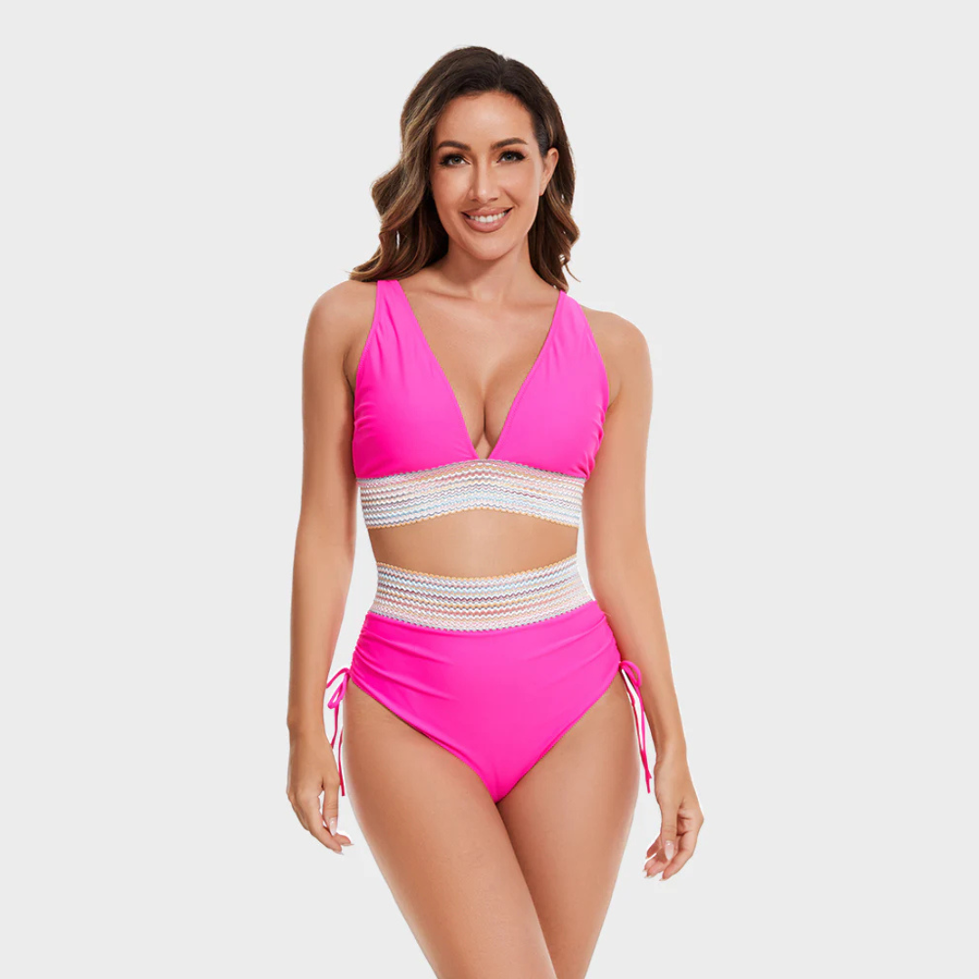 Noor – Bikini-Set mit Hoher Taille