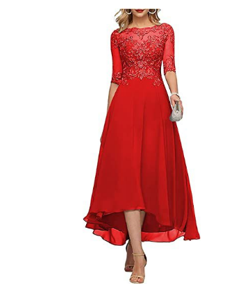 Damen Elegante Eine Linie Kleid | Midi